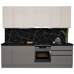 купить Мебель для кухни ArtFlame GOLA Cream/Stone Grey (2.6 m.l.) в Кишинёве 