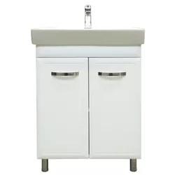 купить Шкаф под умывальник Bayro Allure под умыв. Neon 600 белый мат в Кишинёве 