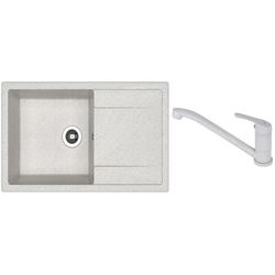 купить Мойка кухонная со смесителем Dr.Gans Techno 860 + SanDonna F 1066 gri в Кишинёве 