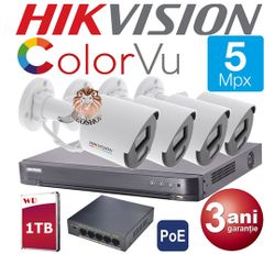 HIKVISION 5 Megapixeli Microfon COLOR VU DS-2CD1057G0-LUF