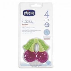 Chicco прорезыватель для зубов Черешня