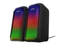 Speakers SVEN "420" Black, 10w, USB power / DC 5V, RGB Light