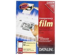 Folie pentru retroproiector, laser,A4 50buc