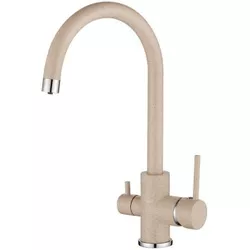 cumpără Bateria bucătărie Helika-AquaSanita 2963-110 SABIADUO Beige în Chișinău 