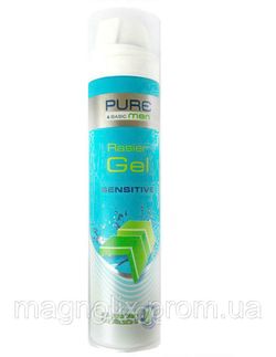 Gel de bărbierit Pure & Basic MEN Sensitive 300 мл