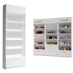 купить Тумба Indart Vitrina 07 (80x30x230) в Кишинёве 