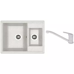 купить Мойка кухонная со смесителем Dr.Gans Astra 620K + SanDonna F 1066 gri в Кишинёве 