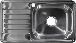 купить Мойка кухонная Rubano HD7642P incastrabila 760x420x180mm. (dreapta),inox, luciu-0,8mm в Кишинёве 