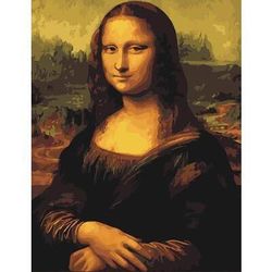 купить Картина по номерам Richi (02881) Mona Lisa 40x50 в Кишинёве 