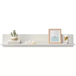 купить Полка декоративная MebelStar LILU 110x22x20 White (MBS-1305) в Кишинёве 