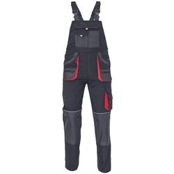 cumpără Îmbrăcăminte de lucru Cerva 03530033A40XX Полукомбинезон FF HANS Черный/Антрацит (56) în Chișinău 