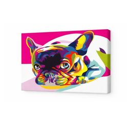 cumpără Tablou pe numere Art Gallery CX3670 20x30cm Bulldog în Chișinău 