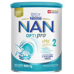 Молочная смесь Nan 2, 800гр