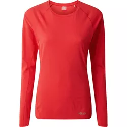 cumpără Îmbrăcăminte sport Rab Tricou dame Force LS Tee Geranium 16 (QBU-69-GE-16) în Chișinău 