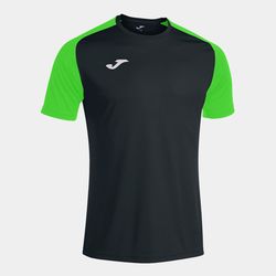 Футболка JOMA - MANGA CORTA ACADEMY IV NEGRO VERDE FLUOR 3XS