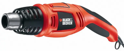 Heat Gun Black+Decker (KX1692-QS) 1600W, Pivot, 140-560°C, 200 -450 l/min