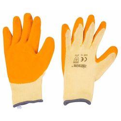 купить Спецодежда Hoteche 430110 Рабочие перч. прорез. (Polyester&Latex) 10" 250mm в Кишинёве 