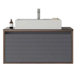 купить Шкаф под умывальник Orka Prato 80 Navaro/Anthracite в Кишинёве 