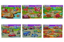 Eichhorn Puzzle din lemn, 7 elemente