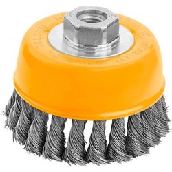 купить Набор головок, бит, насадок Tolsen Perie cupa din sarma rasucita 125mm M14 Industrial (77613) в Кишинёве 