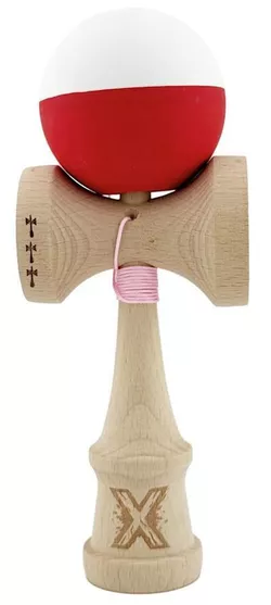 cumpără Joc activ Essa 164398 Kendama X Original, 7x6x18cm, alb-roșu în Chișinău 