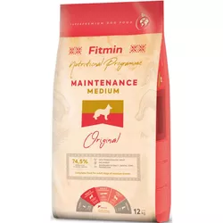 купить Корм для питомцев Fitmin Dog medium maintenance 12 kg в Кишинёве 