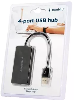 cumpără Adaptor de rețea USB Gembird UHB-U2P4-04 în Chișinău 
