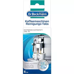 купить Аксессуар для кофемашины Dr.Beckmann 32302 VU-coffe machine clearning tabs (6 шт) в Кишинёве 