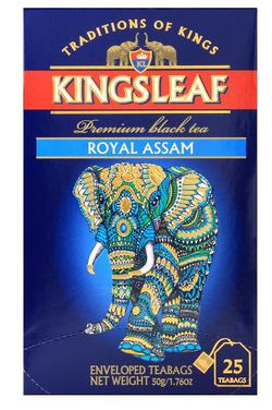 Чай черный Kingsleaf РОЯЛ АССАМ, 25*2г