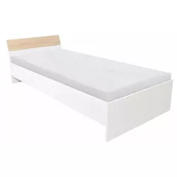 cumpără Pat Haaus Leco 90x200 (White/Elm) în Chișinău 