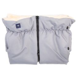 купить Аксессуар для колясок Zaffiro Муфта wool 38 x 26 cm Grey в Кишинёве 