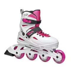 cumpără Role Rollerblade 07373600T1C Fury Combo Bianco/Rosso, Size 36.5-40.5 în Chișinău 