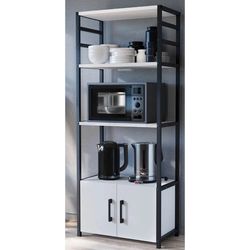 купить Этажерка Nex Home Многоярусный, для кухни, 4 ящика, 56x30x138 см, Белый (28-04-01) в Кишинёве 