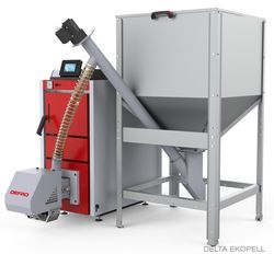 Твердотопливный котел Defro Delta EkoPell 15kW