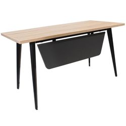 купить Офисный стол Deco Rio Plus Sonoma+Black Legs 138x68cm в Кишинёве 