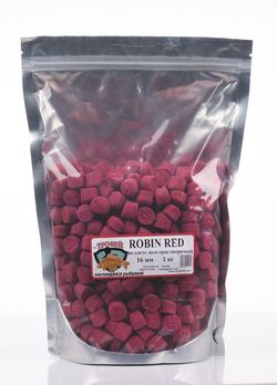 Пеллетс долгорастворимый Robin Red 16mm 1kg