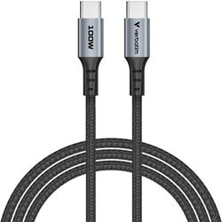 купить Кабель для моб. устройства Verbatim VER_31846 USB-C to USB-C 120cm, 100W в Кишинёве 