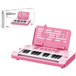 купить Музыкальная игрушка Essa 6654A Pian muzical Mic muzician, roz в Кишинёве 