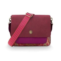 купить Сумка плечевая Pip Studio 51.273.446 Fenna Cross Body Bag Medium Jabali Red 25x7x20cm Red в Кишинёве 