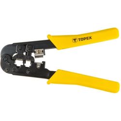 cumpără Unealta de mana Topex 32D408 Cleşte p/u terminale telef. 6P- 8P, 185mm în Chișinău 