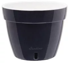 cumpără Ghiveci pentru flori Santino Asti (18.0L, Antracit/Alb) în Chișinău 