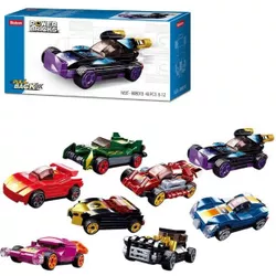 купить Конструктор Sluban B0801 Set de constructie Masina sport cu inertie 8 modele de la 48 pina la 55elem. в Кишинёве 