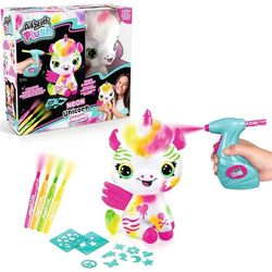 купить Набор для творчества Canal Toys AIR024 Airbrush Plush Neon Unicorn в Кишинёве 