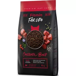 cumpără Hrană pentru animale de companie Fitmin Cat For Life Castrate Beef 8kg în Chișinău 