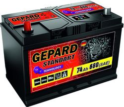 купить Автомобильный аккумулятор Gepard Standart 74 AH 680A (277x175x191) в Кишинёве 