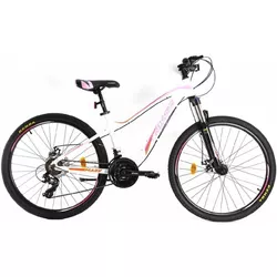 купить Велосипед Crosser P6-2 27,5" 15" (EF51 21S) White/Rose в Кишинёве 