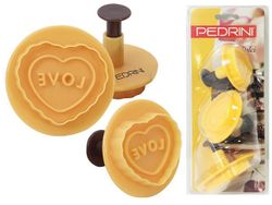 Forme pentru biscuiti Pedrini Dolci "inima" 3buc