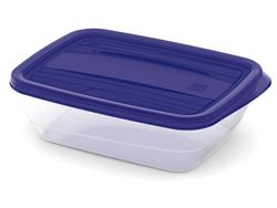 Емкость пищевая прямоугольная Vedo 1l, 19.5X14XH6cm