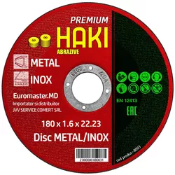 cumpără Disc de tăiere Haki 8003 по металлу Premium 180x1.6 în Chișinău 