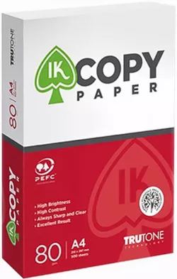 купить Бумага офисная IK Copy Hartie pentru birou A4 80g/500 foi, Class A в Кишинёве 